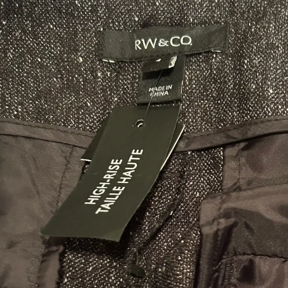 NWT - RW & CO. Ladies’ High Rise Dress Pants - Size 4 - Picture 6 of 6
